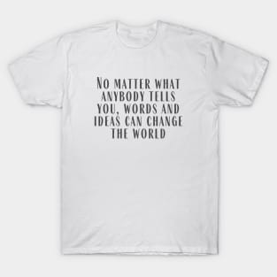 Words and Ideas T-Shirt